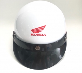 Mũ Bảo Hiểm Nửa Đầu In Logo Quảng Cáo Cho Đại Lý Honda