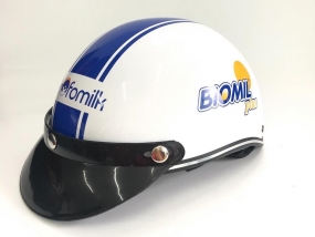 Mũ Bảo Hiểm Nửa Đầu Quảng Cáo Cho Biomil Plus
