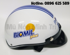 Sản xuất mũ bảo hiểm quảng cáo chất lượng cao giá xưởng Hà Nội