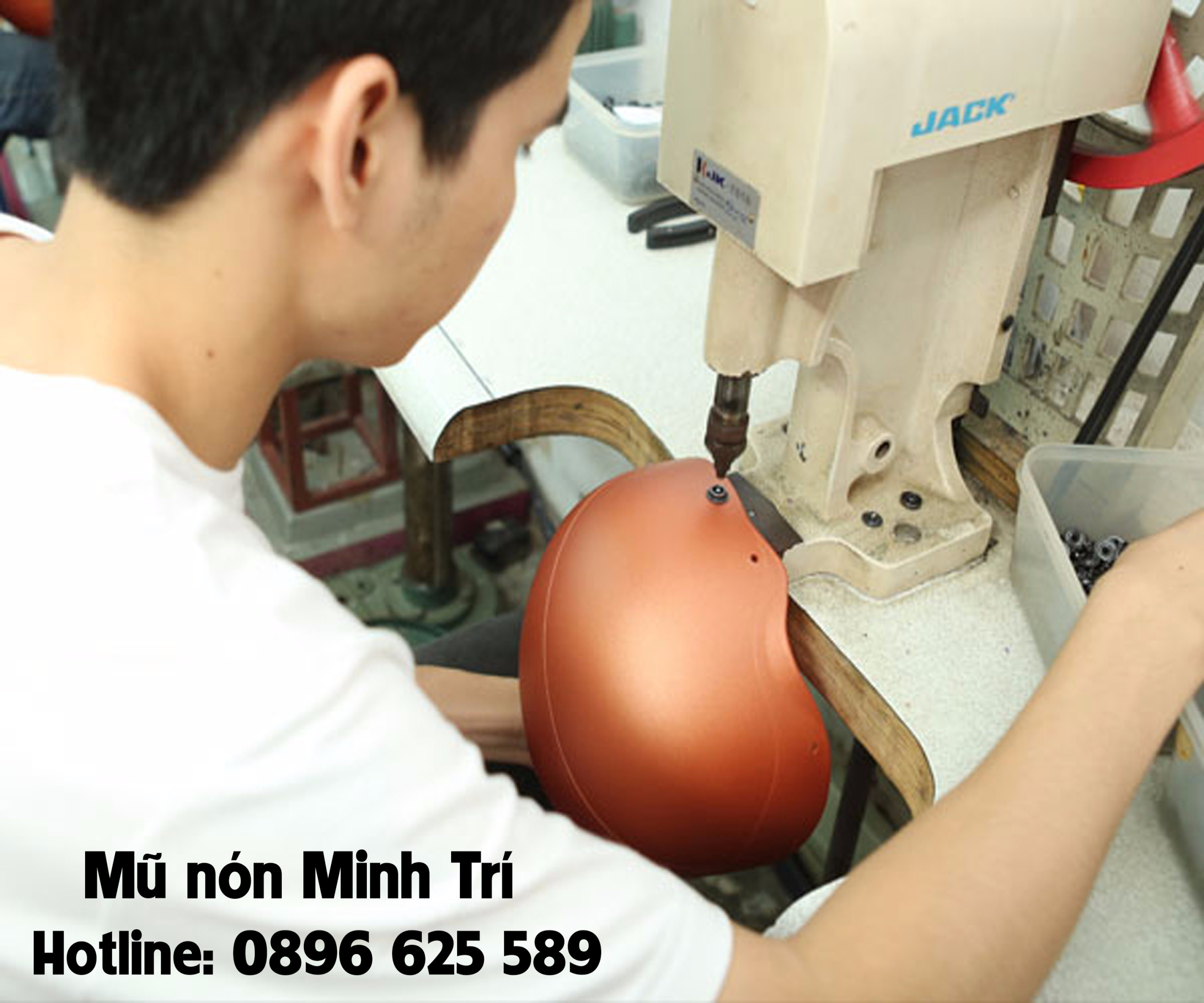Xưởng sản xuất mũ bảo hiểm Minh Trí