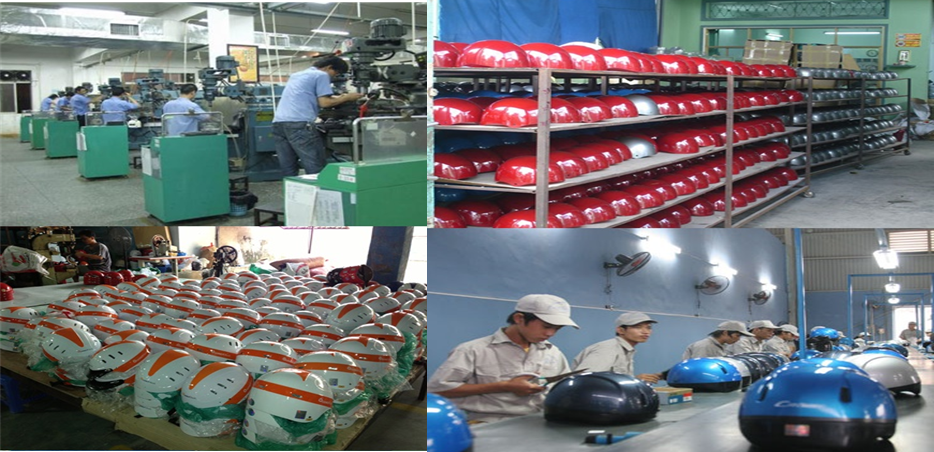 Xưởng sản xuất mũ nón bảo hiểm Hà Nội 